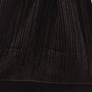 Maroon & Black Silk Reversible Stole