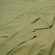 Load image into Gallery viewer, Natural Dye Olive Green Cotton Fabric
