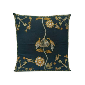 Birds On Tree Design Cushion Cover