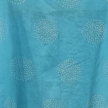 Load image into Gallery viewer, Blue Batik Circle Print Magyar Sleeve Blouse
