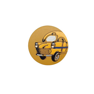Yellow Taxi Magnet