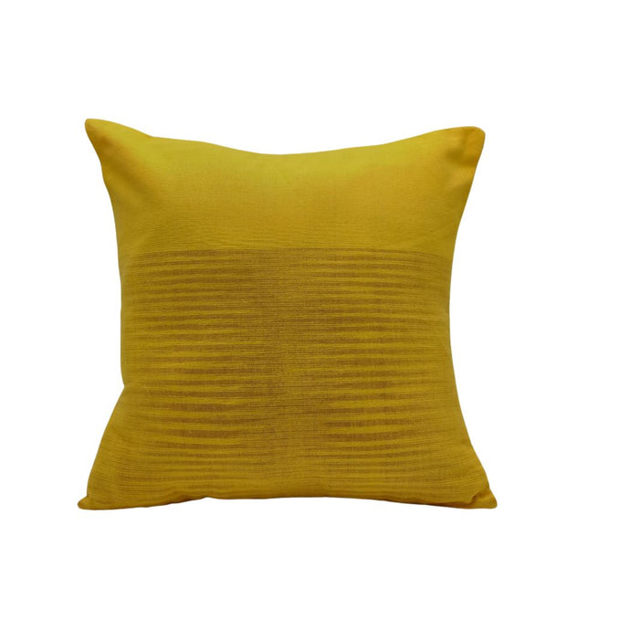 Yellow Stripes Cushion Cover