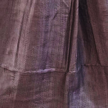 Load image into Gallery viewer, Grey &amp; Navy Blue Silk Reversible Stole

