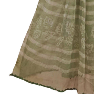 Light Green Printed Kota Dupatta