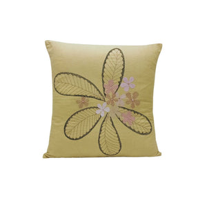 Big Flower Design Cushion Cover