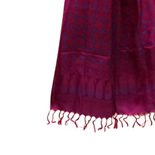 Load image into Gallery viewer, Mazenta Handwoven Banarasi Silk Stole

