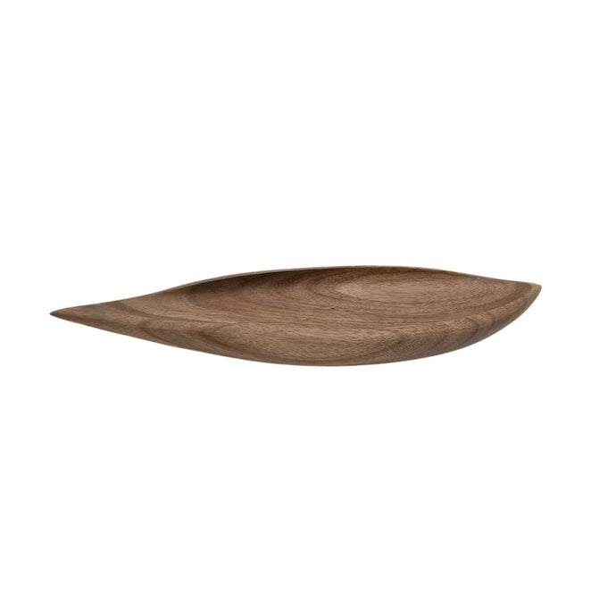 Wooden Leaf Shaped Platter