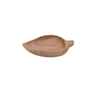 Wooden Leaf Platter-M