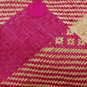 SitalPati Pink & Beige Shoulder Bag
