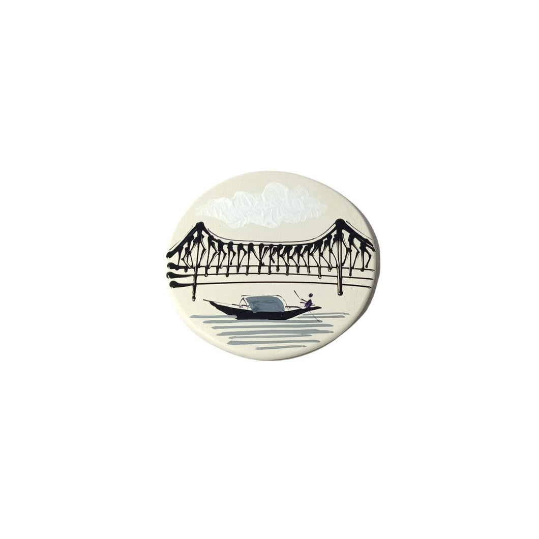 Howrah Bridge Design Magnet