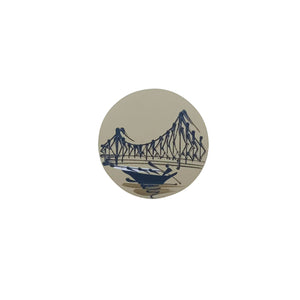 Howrah Bridge Design Magnet