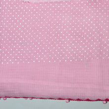 Load image into Gallery viewer, Pink &amp; White Kota Saree
