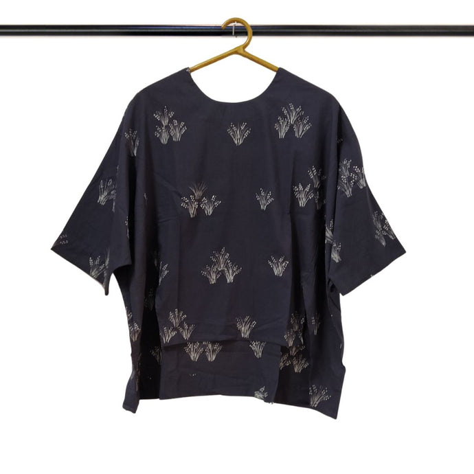 Batik Asymmetrical loose top