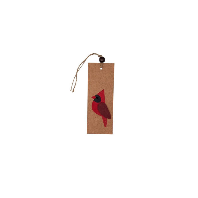 Red & Black Bird Design Bookmark