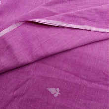 Load image into Gallery viewer, Pink With White Jamdani Buti Fabric
