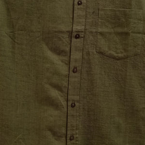 Olive Green Cotton Shirt