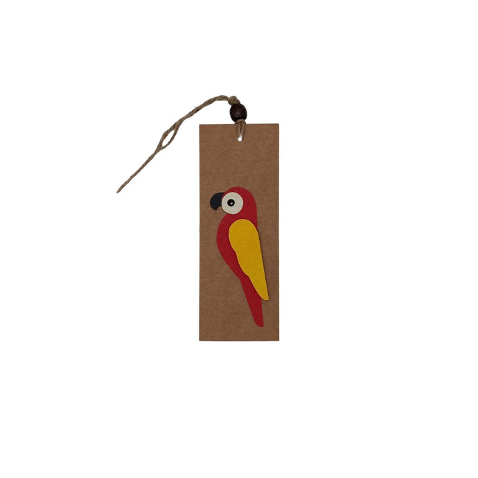 Red & Yellow Bird Design Bookmark