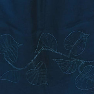 Leaf Kantha Embroidery Stole