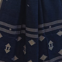 Load image into Gallery viewer, Bottle Green Jamdani Motif Dupatta
