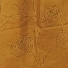 Load image into Gallery viewer, Yellow Kantha Embroidery Stole
