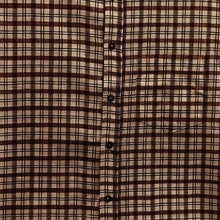 Load image into Gallery viewer, White With Brown Checks Shirt
