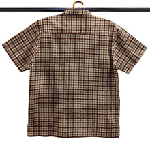 Load image into Gallery viewer, White With Brown Checks Shirt
