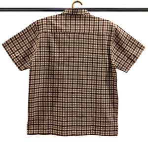 White With Brown Checks Shirt