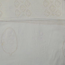 Load image into Gallery viewer, White Cutwork Saree With Blouse Piece
