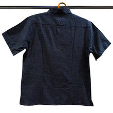 Load image into Gallery viewer, Navy Blue With White Checks Shirt
