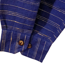 Load image into Gallery viewer, Navy Blue With White Stripes Shirt
