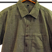 Load image into Gallery viewer, Cotton Pista Green With White Checks Shirt
