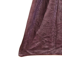 Load image into Gallery viewer, Grey &amp; Navy Blue  Silk Reversible Stole
