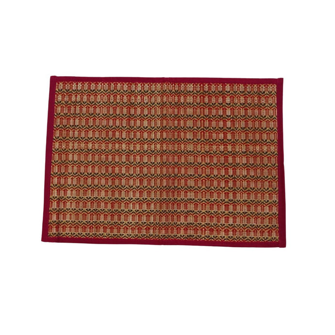 Table Mat With Piping -Set Of 6