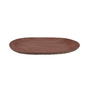 Wooden Oval Shape Tray