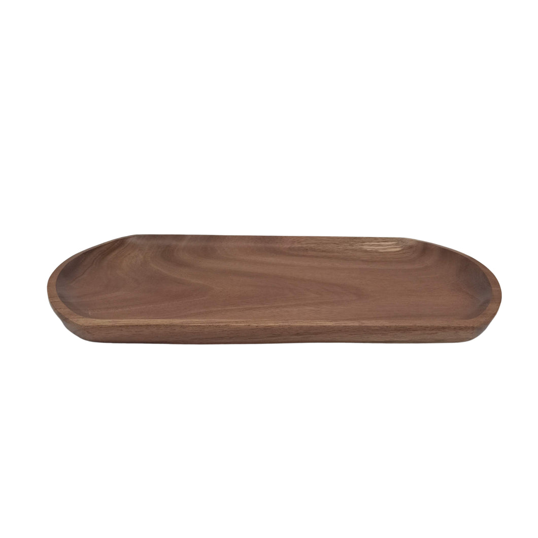 Wooden Round Corner Tray