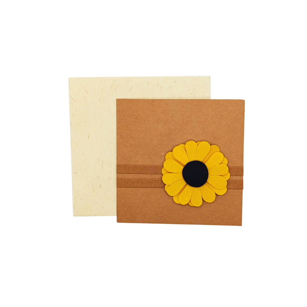 Yellow Flower Greeting Card