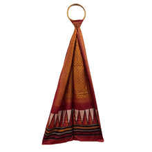 Load image into Gallery viewer, Yellow &amp; Red Printed Stole
