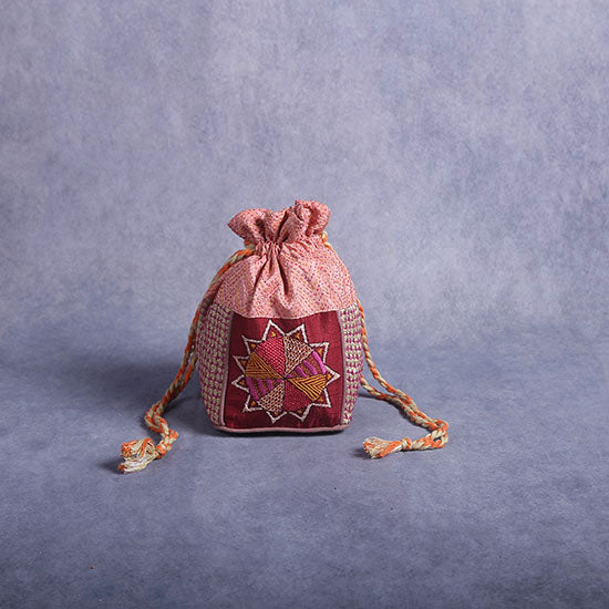 Kantha Batua Bag