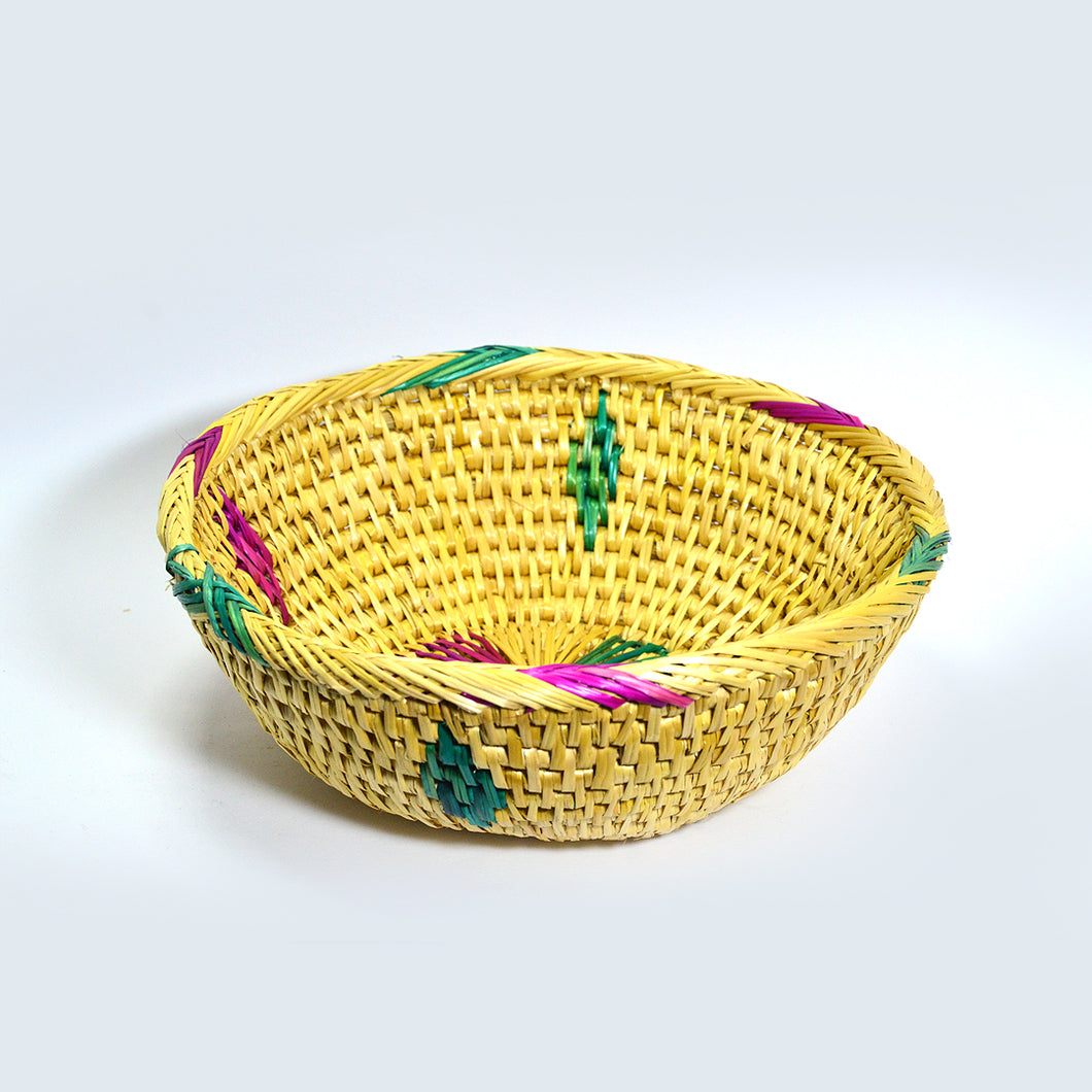 Sikki Grass Round Fruit Basket