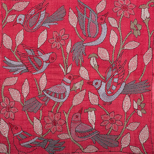 Red Dove Design Kantha Cushion Cover-1