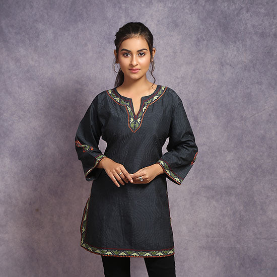 Kantha Embroidered Kurti