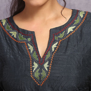 Kantha Embroidered Kurti