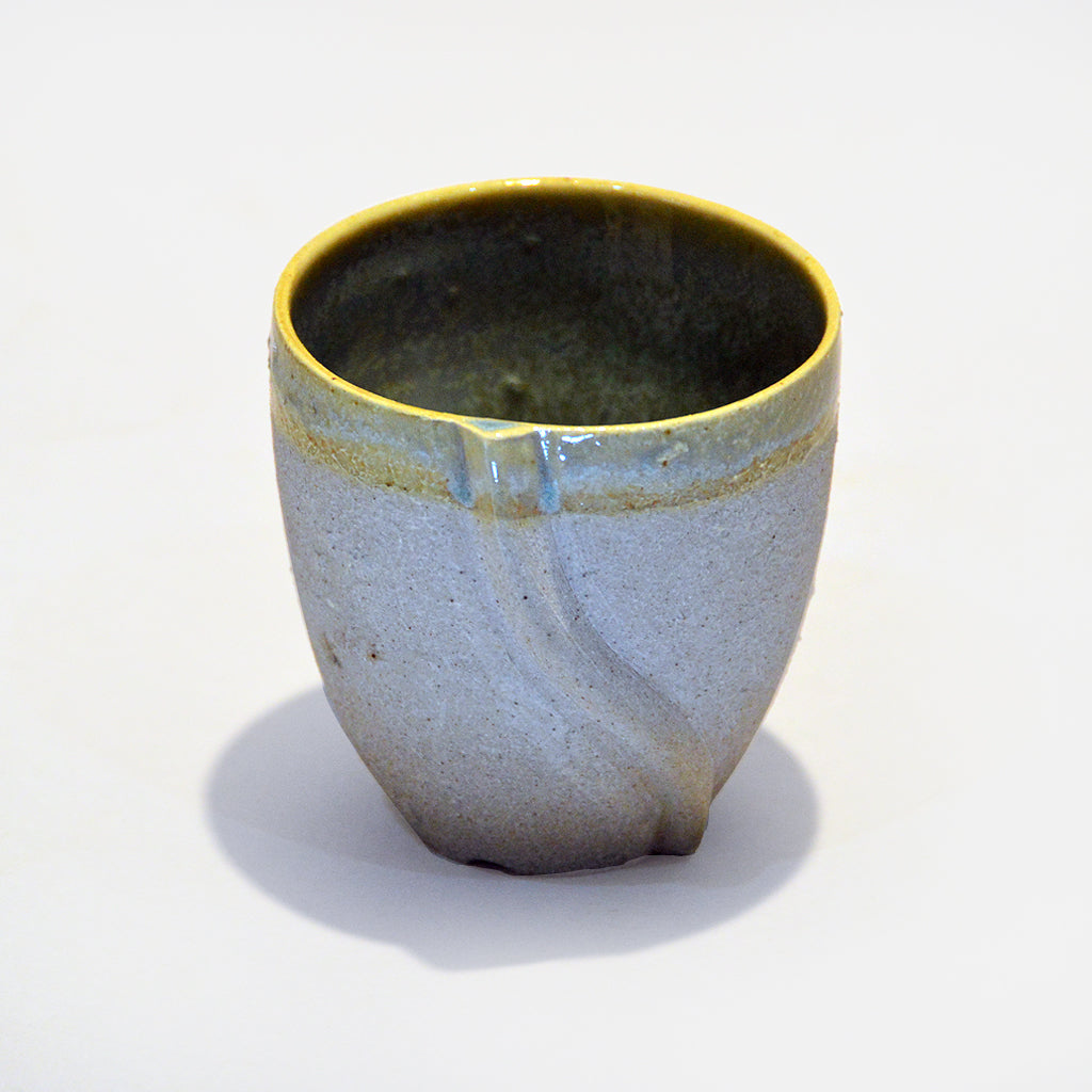 Grey Ceramic Cup Without Handle