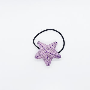 Lilac Star Rubber Band
