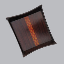 Load image into Gallery viewer, Wooden Inlaid Tray
