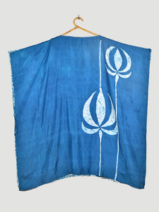 Silk Batik Long Kaftan