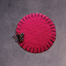 Load image into Gallery viewer, Pink Coir Trivet
