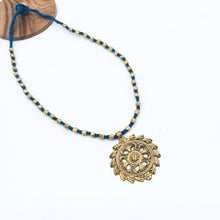 Load image into Gallery viewer, Dokra Round Pendent Necklace
