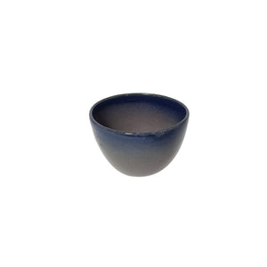 Greyish Blue Ceramic Round Bowl-Medium