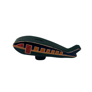 Leather Aeroplane Money Bank